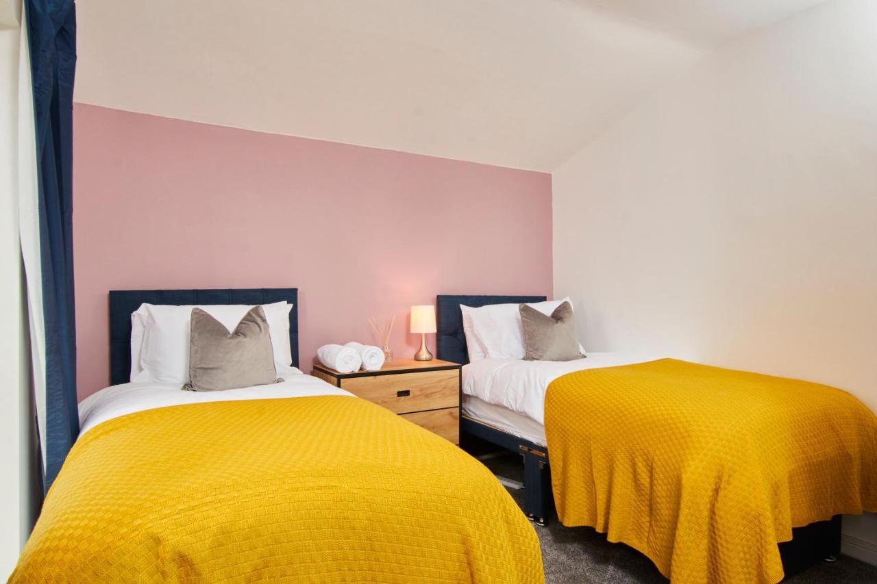 Beaut 5 Bed House W Parking Villa Manchester Esterno foto