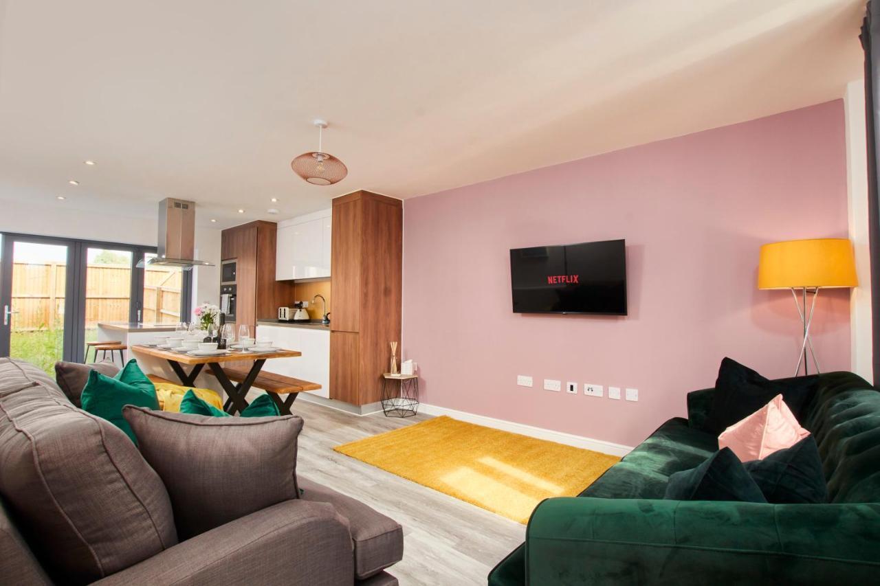 Beaut 5 Bed House W Parking Villa Manchester Esterno foto